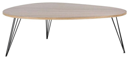 Safavieh - Wynton Coffee Table - Oak - Black - FOX4215A veiw 1