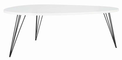 Safavieh - Wynton Coffee Table - White - Black - FOX4215B veiw 1