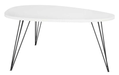 Safavieh - Wynton Coffee Table - White - Black - FOX4215B veiw 4