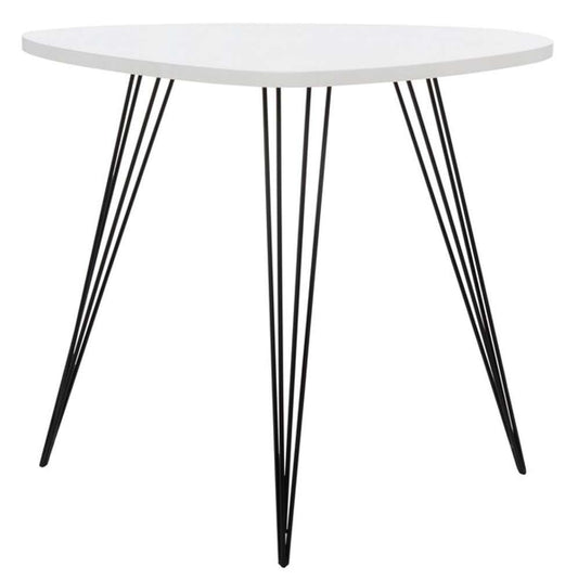 Safavieh - Wynton End Table - White - Black - FOX4214B veiw 1