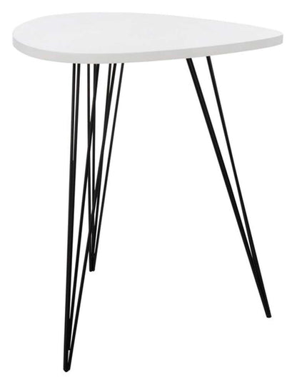 Safavieh - Wynton End Table - White - Black - FOX4214B veiw 4