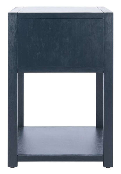 Safavieh - Yudi 1 Drw 1 Shelf Nightstand - Navy - NST9201A veiw 3