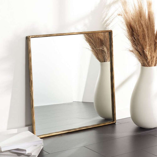 Safavieh - Couture - Yvette Square Metal Mirror - Brass - SFV9511A veiw 2