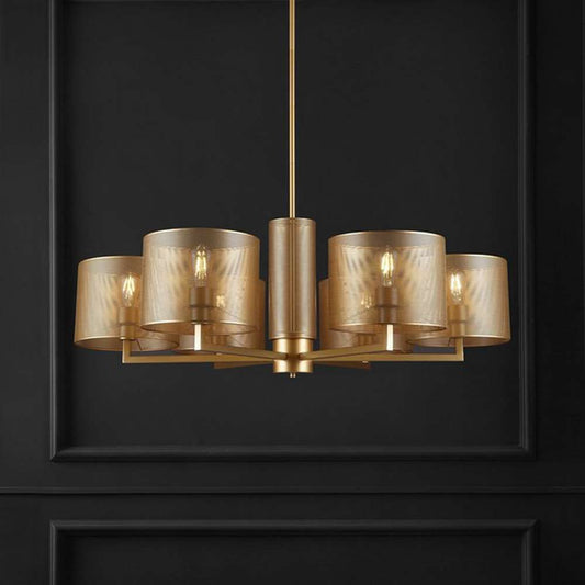 Safavieh - Couture - Zachaeus Metal 6 Light Chandelier - Gold - CTL1052B veiw 2
