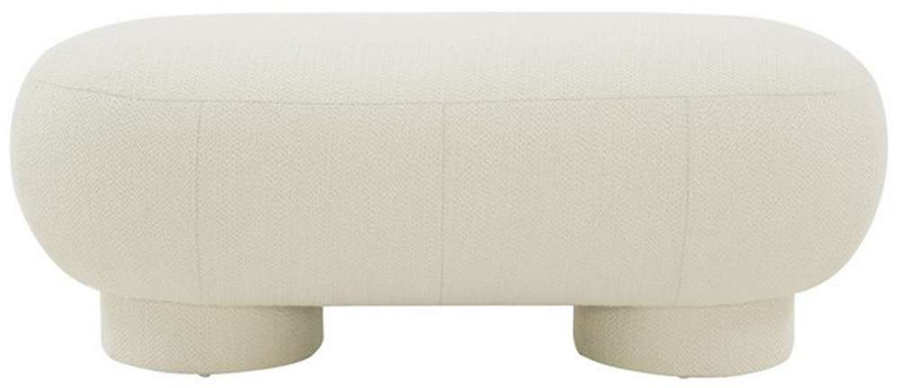 Safavieh - Couture - Zaydie Upholstered Bench - Ivory - SFV5103A veiw 1