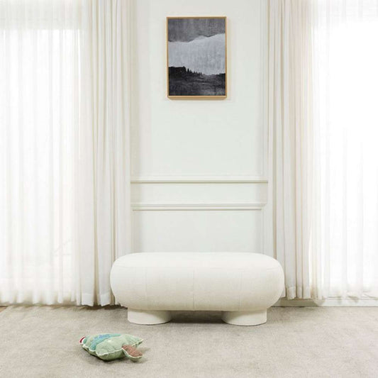 Safavieh - Couture - Zaydie Upholstered Bench - Ivory - SFV5103A veiw 2