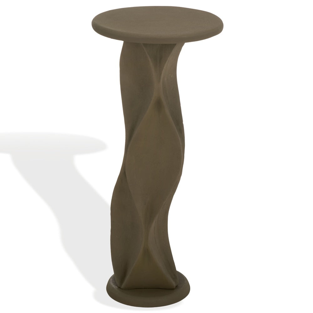 Safavieh - Zaylyn Metal Accent Table / Tan - SFV6811B view 1