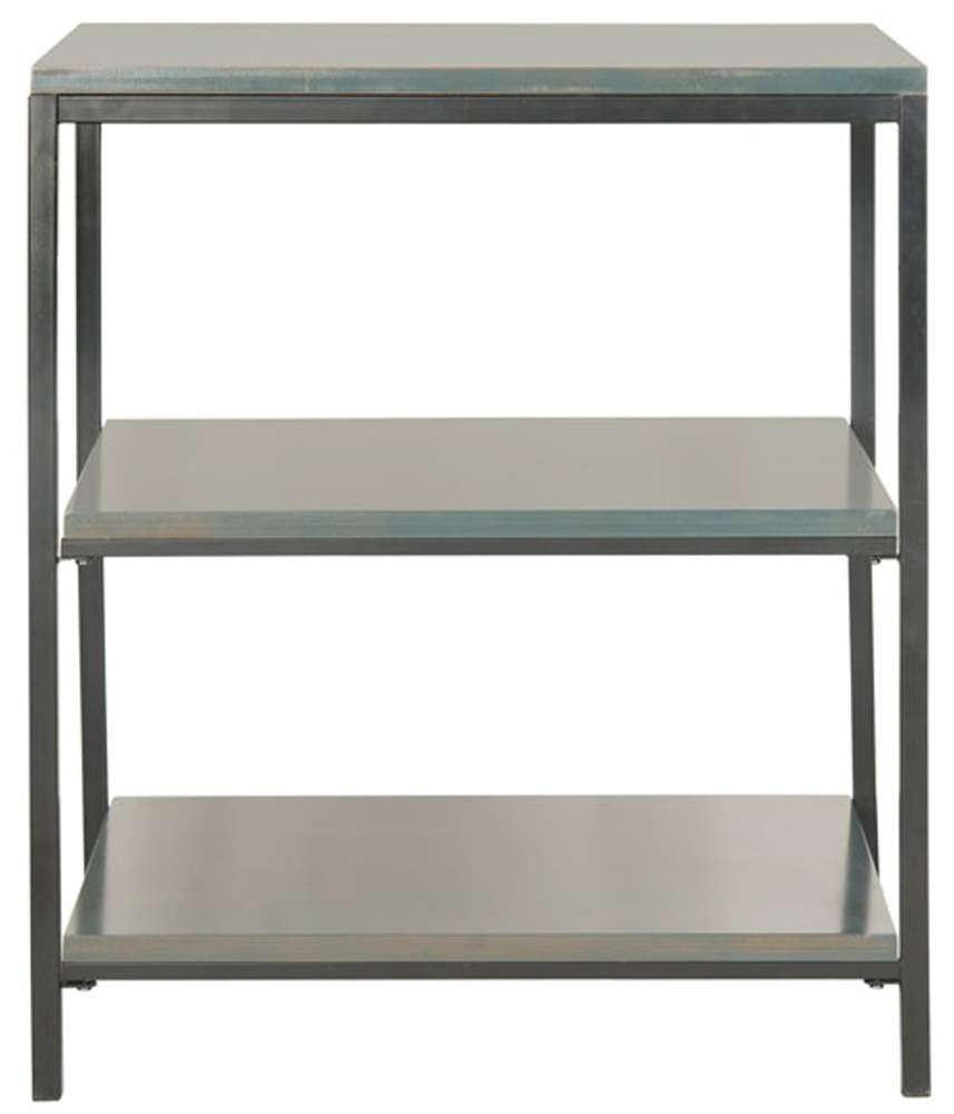 Safavieh - Zeke Shelf Unit - Dark Teal - AMH6614A veiw 1