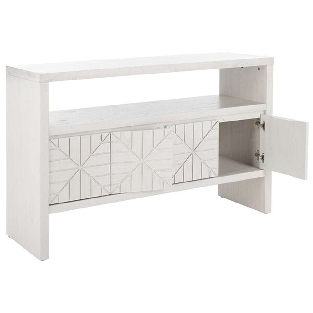 Safavieh - Zella 4 Door Console Table - White Washed - CNS5004A veiw 4