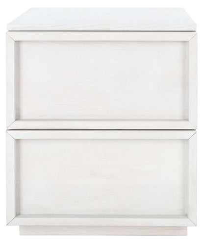 Safavieh - Couture - Zeus 2 Drawer Nightstand - White Washed - SFV7205B veiw 1