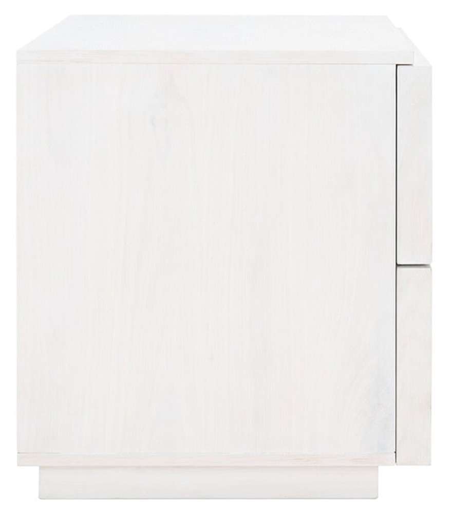 Safavieh - Couture - Zeus 2 Drawer Nightstand - White Washed - SFV7205B veiw 3
