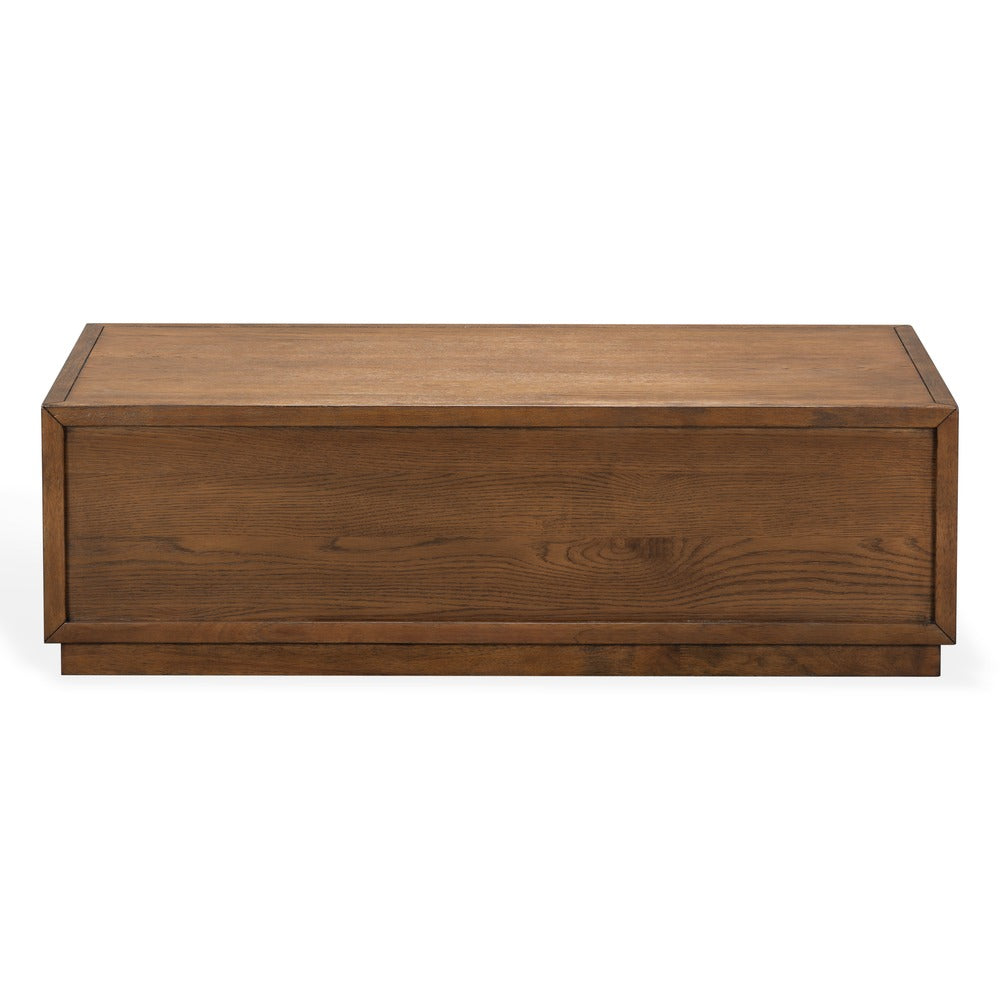 Safavieh - Zeus Rectangle Wood Coffee Table / Medium Oak - SFV2235A view 1