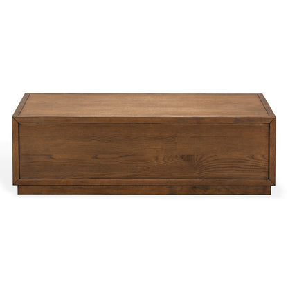 Safavieh - Zeus Rectangle Wood Coffee Table / Medium Oak - SFV2235A view 1
