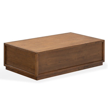 Safavieh - Zeus Rectangle Wood Coffee Table / Medium Oak - SFV2235A view 3