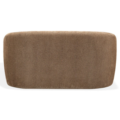 Safavieh - Zhao Chenille Curved Loveseat / Dark Brown - SFV4783E view 5