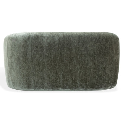 Safavieh - Zhao Chenille Curved Loveseat / Dark Green - SFV4783F view 5