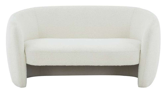 Safavieh - Couture - Zhao Curved Loveseat - Ivory - SFV4783B veiw 1