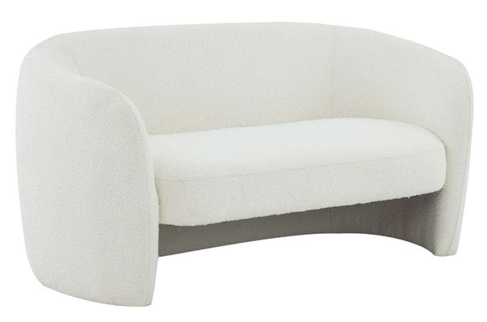 Safavieh - Couture - Zhao Curved Loveseat - Ivory - SFV4783B veiw 3