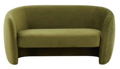 Safavieh - Couture - Zhao Curved Loveseat - Olive Green - SFV4783C veiw 1