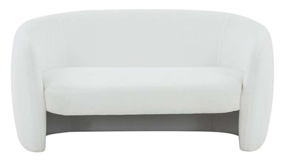 Safavieh - Couture - Zhao Curved Loveseat - White - SFV4783A veiw 1