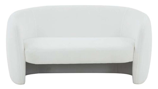 Safavieh - Couture - Zhao Curved Loveseat - White - SFV4783A veiw 1