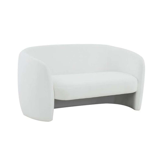 Safavieh - Couture - Zhao Curved Loveseat - White - SFV4783A veiw 2