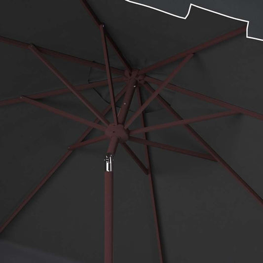 Safavieh - Zimmerman 11Ft Market Umbrella - Black - PAT8100H veiw 2
