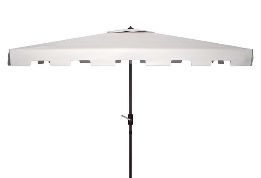 Safavieh - Zimmerman 6.5X10 Rect Umbrella - White - PAT8300K veiw 1