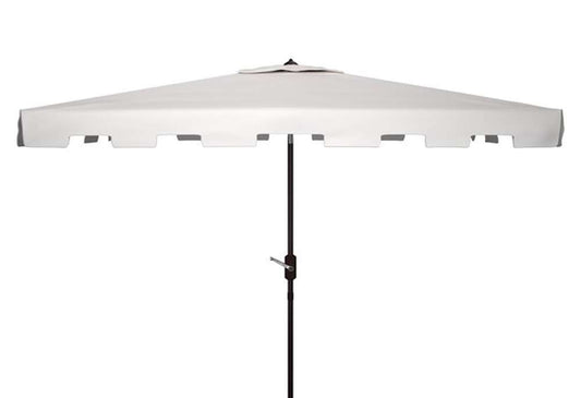 Safavieh - Zimmerman 6.5X10 Rect Umbrella - White - PAT8300K veiw 1