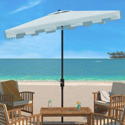 Safavieh - Zimmerman 6.5X10 Rect Umbrella - White - PAT8300K veiw 2