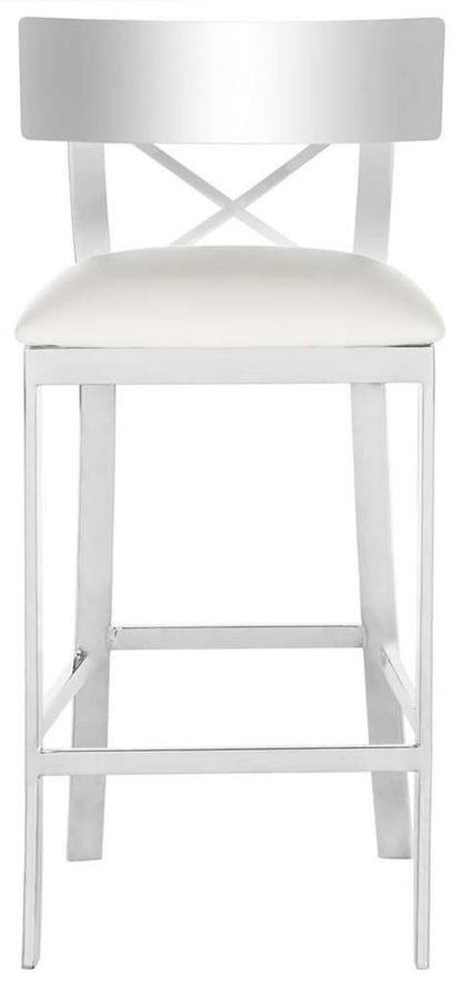 Safavieh - Zoey Counter Stool - White - FOX2035B veiw 1