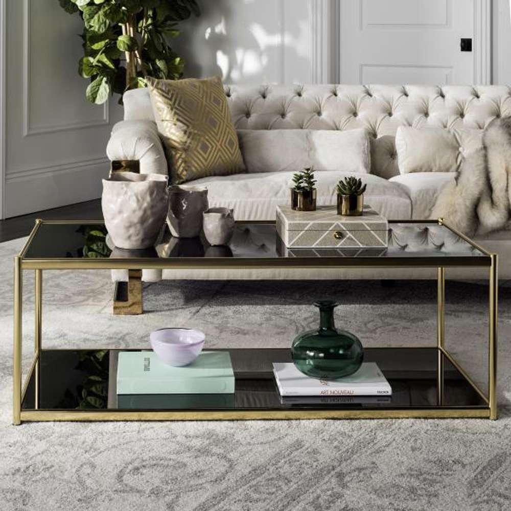 Safavieh - Zola Coffee Table - Gold - MMT6000B veiw 2