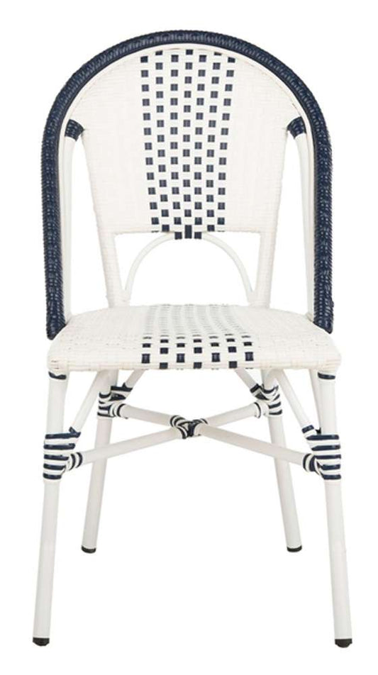 Safavieh - Zoya Chair - Navy - White  (Set of 2) - PAT4037A-SET2 veiw 1