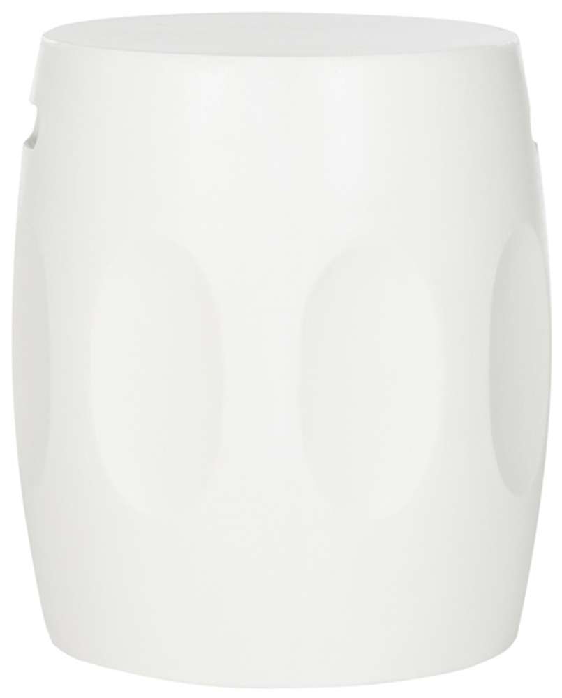 Safavieh - Zuri In/Outdoor Accent Stool - Ivory - VNN1008B veiw 1