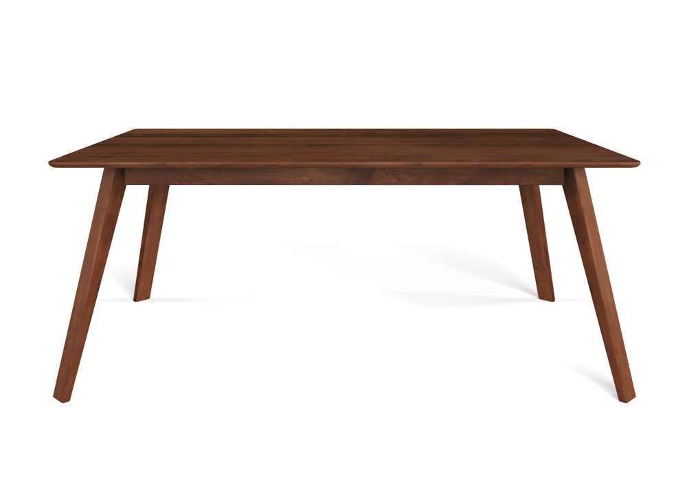 Saloom Furniture - Alton Dining Table 36 x 72 x 29 in Walnut - SSWI-3672-ALT-Walnut-G veiw 2