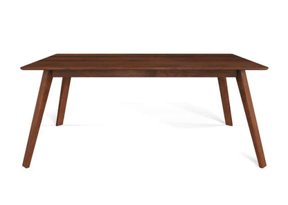 Saloom Furniture - Alton Dining Table 36 x 72 x 29 in Walnut - SSWI-3672-ALT-Walnut-G veiw 2