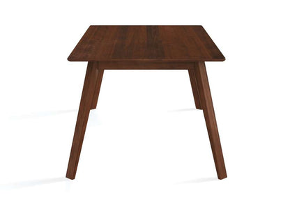 Saloom Furniture - Alton Dining Table 42 x 72 x 29 in Walnut - SSWI-4272-ALT-Walnut-G veiw 3