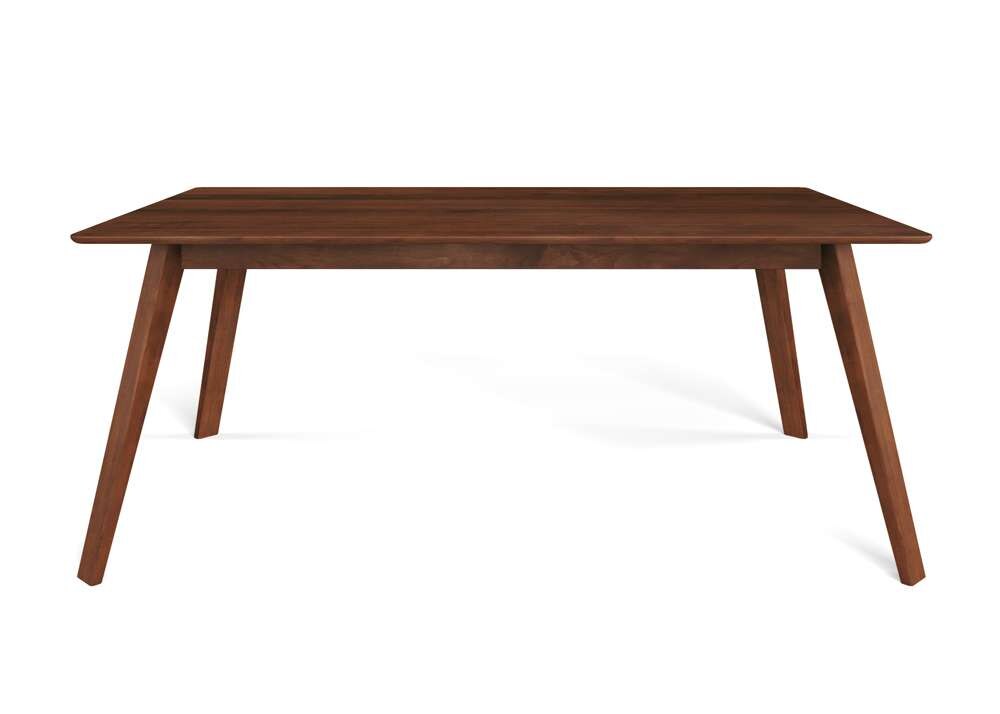 Saloom Furniture - Alton Dining Table 42 x 80 x 29 in Walnut - SSWI-4280-ALT-Walnut-G veiw 2