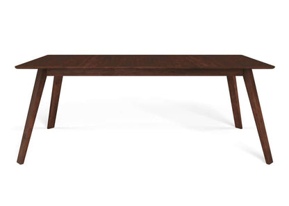 Saloom Furniture - Alton Extension Dining Table 36 x 65.5 x 29 in Java - SSWI-3648-1-ALT-Java-G veiw 2