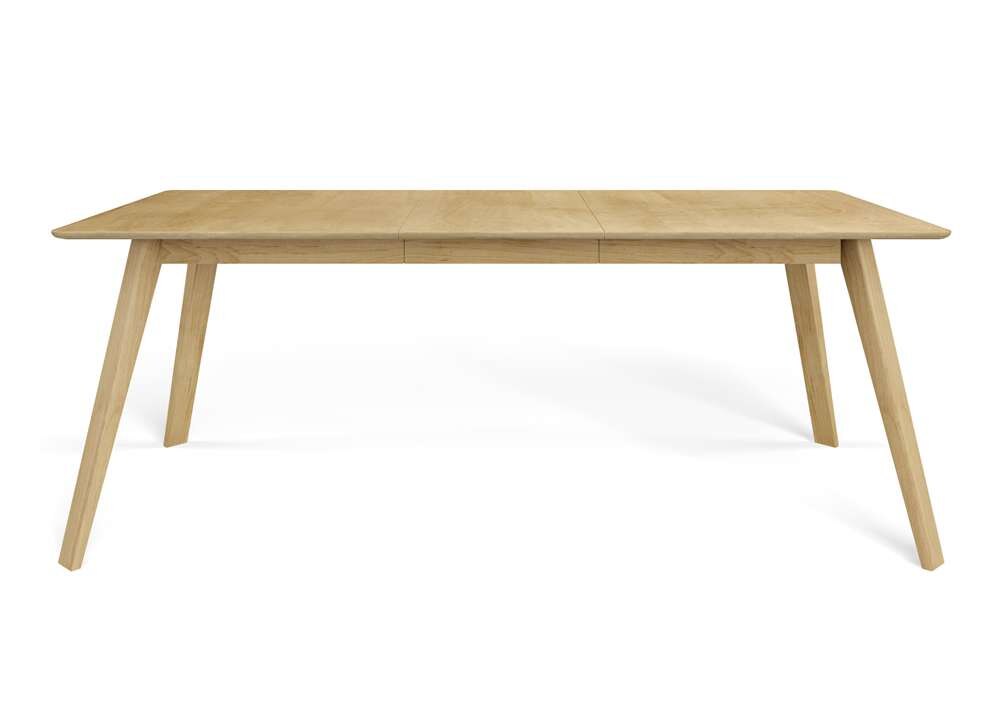 Saloom Furniture - Alton Extension Dining Table 36 x 65.5 x 29 in Natural - SSWI-3648-1-ALT-Natural-G veiw 2