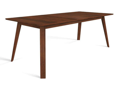 Saloom Furniture - Alton Extension Dining Table 36 x 65.5 x 29 in Walnut - SSWI-3648-1-ALT-Walnut-G veiw 1