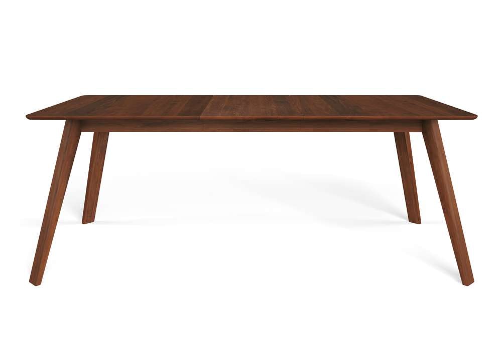 Saloom Furniture - Alton Extension Dining Table 36 x 65.5 x 29 in Walnut - SSWI-3648-1-ALT-Walnut-G veiw 2