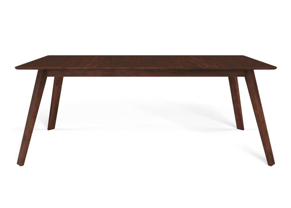 Saloom Furniture - Alton Extension Dining Table 36 x 77.5 x 29 in Java - SSWI-3660-1-ALT-Java-G veiw 2