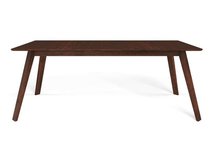 Saloom Furniture - Alton Extension Dining Table 36 x 77.5 x 29 in Java - SSWI-3660-1-ALT-Java-G veiw 2