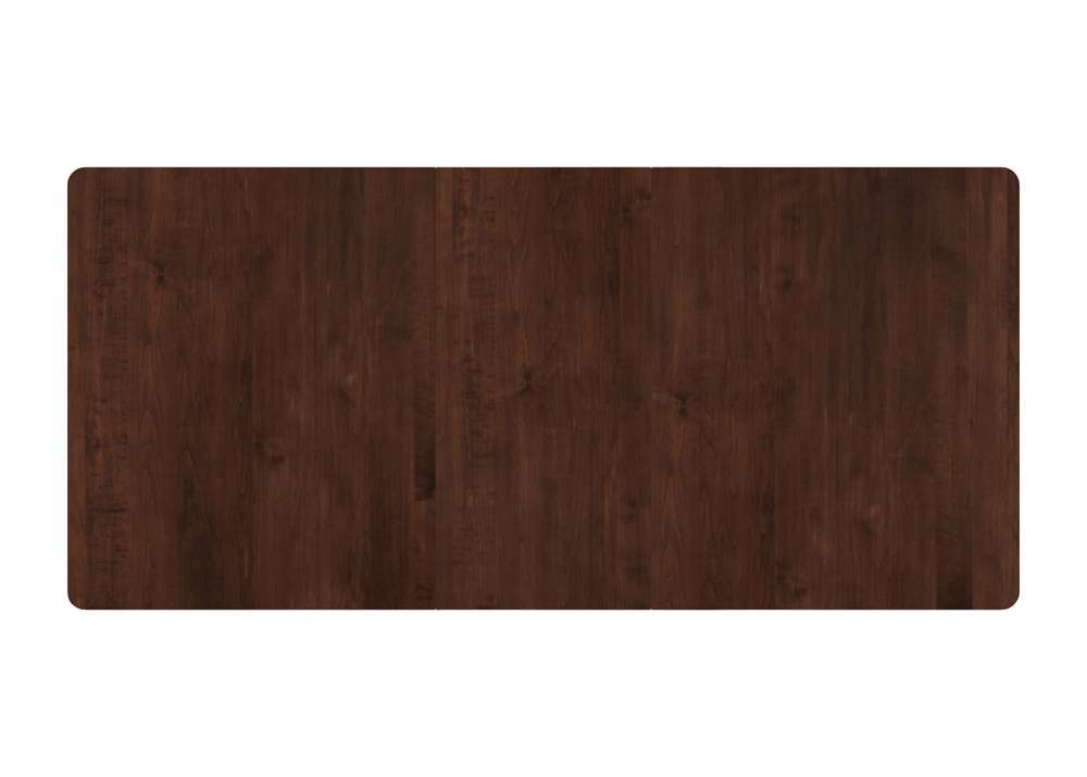 Saloom Furniture - Alton Extension Dining Table 36 x 77.5 x 29 in Java - SSWI-3660-1-ALT-Java-G veiw 4