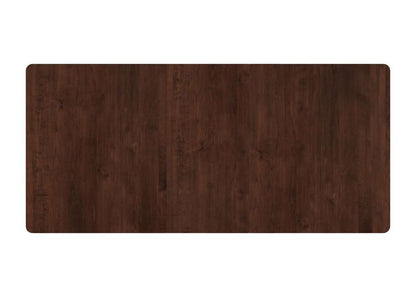 Saloom Furniture - Alton Extension Dining Table 36 x 77.5 x 29 in Java - SSWI-3660-1-ALT-Java-G veiw 4
