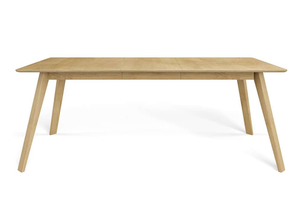 Saloom Furniture - Alton Extension Dining Table 36 x 77.5 x 29 in Natural - SSWI-3660-1-ALT-Natural-G veiw 2