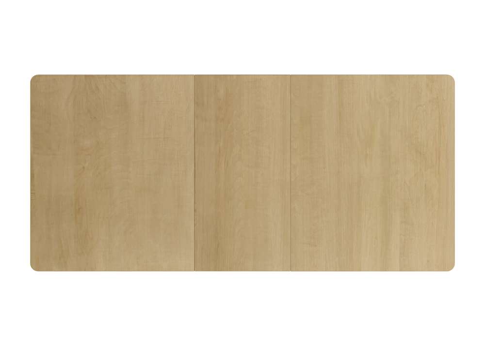 Saloom Furniture - Alton Extension Dining Table 36 x 77.5 x 29 in Natural - SSWI-3660-1-ALT-Natural-G veiw 4