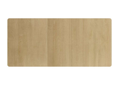 Saloom Furniture - Alton Extension Dining Table 36 x 77.5 x 29 in Natural - SSWI-3660-1-ALT-Natural-G veiw 4