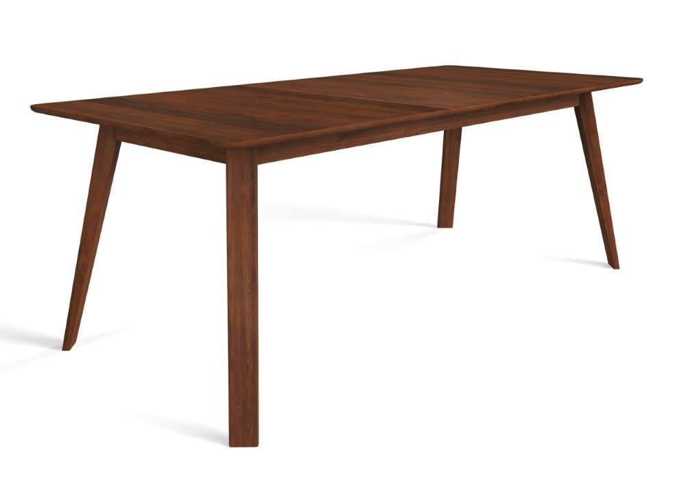 Saloom Furniture - Alton Extension Dining Table 36 x 77.5 x 29 in Walnut - SSWI-3660-1-ALT-Walnut-G veiw 1